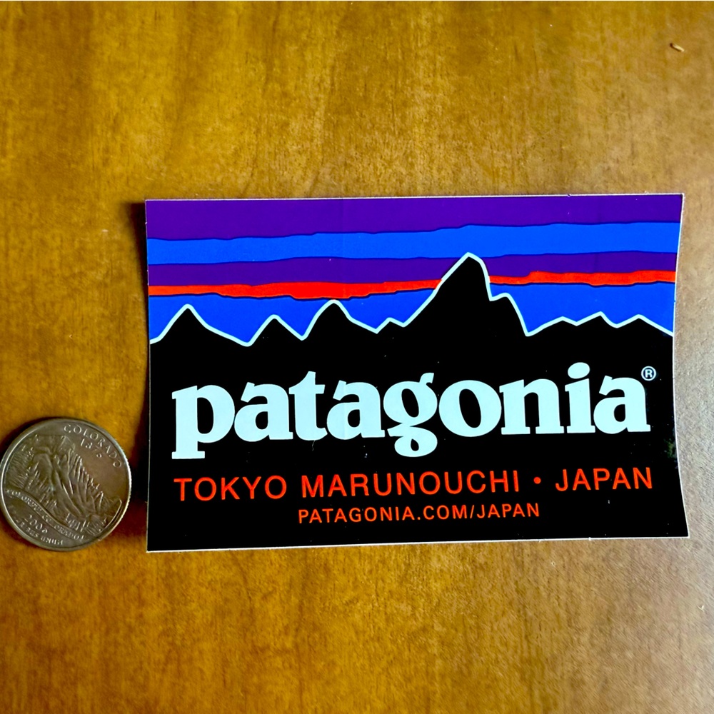 Patagonia Tokyo Marunouchi Japan Sticker